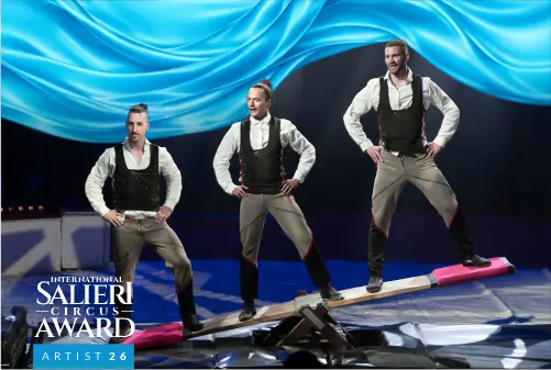 Festival Internazionale del Circo, TEETER TRIO